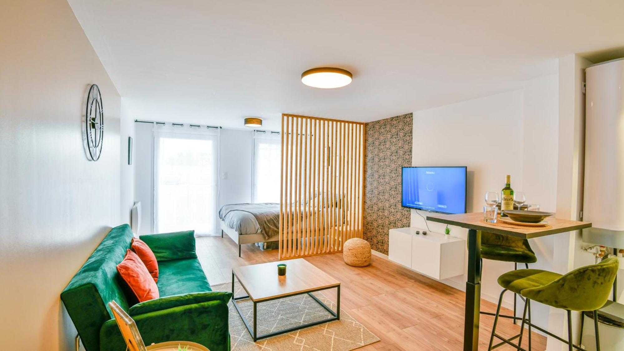 Studio Magda - Fibre Et Tv - Calme Et Confortable Сен-Кантен Екстериор снимка